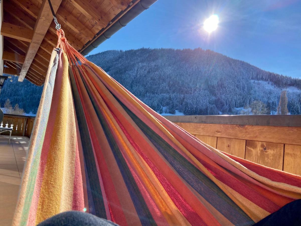 Ferienwohnung Mit Bergblick أونتر أمركاو المظهر الخارجي الصورة